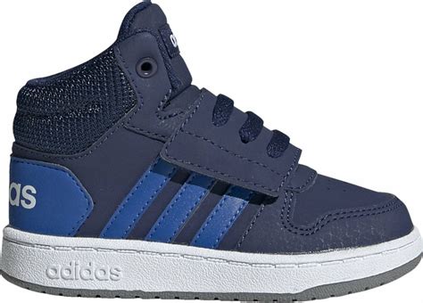 adidas Hoops 2.0 Mid Infant EE6714, Kids, Dark Blue/Blue/Cloud 